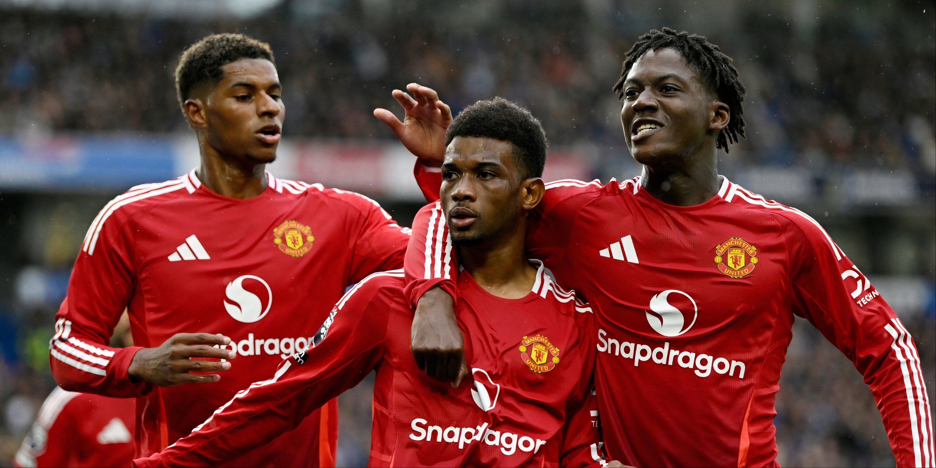 Manchester United-Amad Diallo-Rashford-Mainou